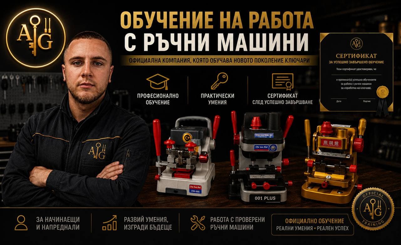 Ръчни ключарски машини